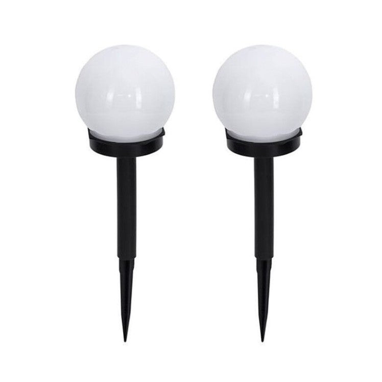 Set 6 Lampi Solare LED, Forma Sferica, Alb Cald